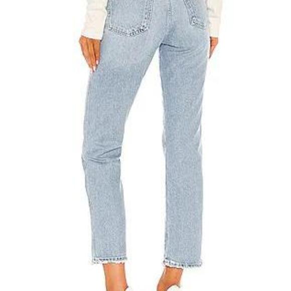 AGOLDE Pinch Waist High Rise Kick in Riptide - Picture 4 of 8